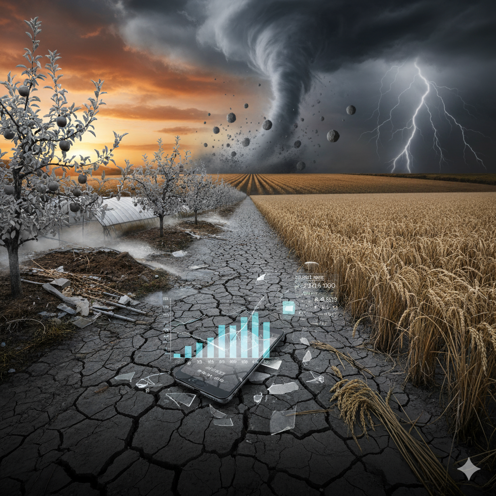 [분석] EU 농업, 기후변화에 연간 26조 원 증발.. ‘보험 안전망’ 붕괴 경고