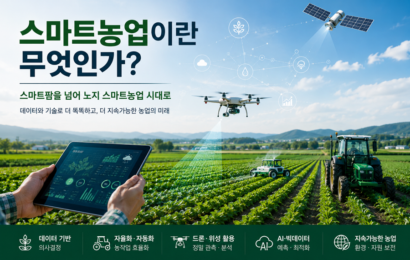 [호미농부 칼럼]스마트농업이란 무엇인가?